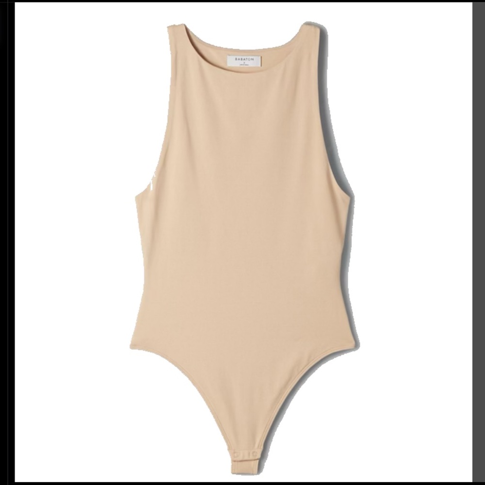 Babaton Tan Bodysuit
